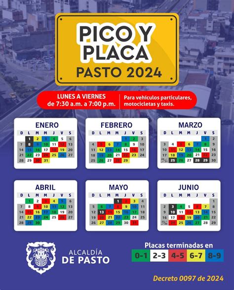 pico y placa pasto mañana